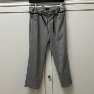 Grey editor pants